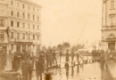 Inondazione del 1896 in Piazza Riforma a Lugano, Francesco Solza. © Archivio di Stato Bellinzona